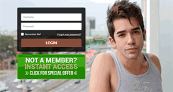 Desktop Screenshot of members.brokestraightboys.com