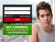 Tablet Screenshot of members.brokestraightboys.com
